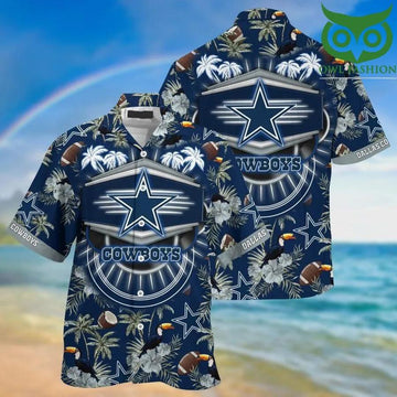 Dallas Cowboys Nfl Hawaii Shirt For This Season, NFL Hawaiian Shirt Moonbestprint