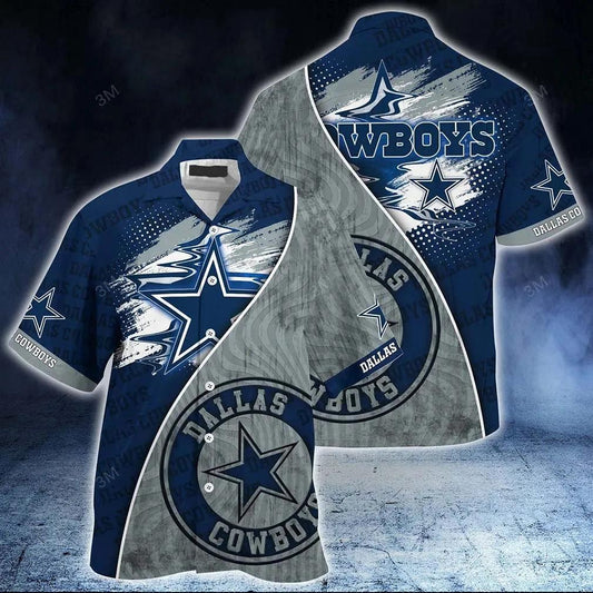 Dallas Cowboys Nfl Hawaiian Sas New Hot Trend Summer For This Season Fan Gift, NFL Hawaiian Shirt Moonbestprint
