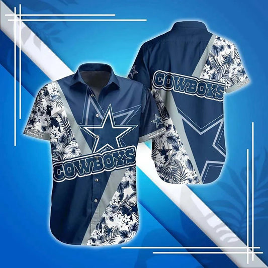 Dallas Cowboys Nfl Hawaiian Sas Style Hot Trending Summer For Awesome Fans, NFL Hawaiian Shirt Moonbestprint
