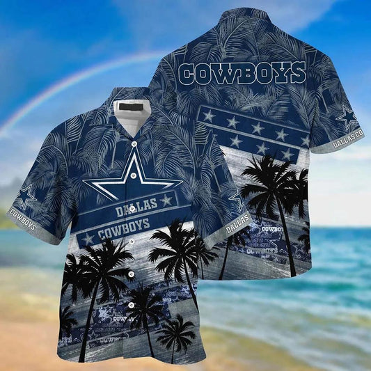 Dallas Cowboys Nfl Hawaiian Sas Trending Summer For Sports Football Fans, NFL Hawaiian Shirt Moonbestprint