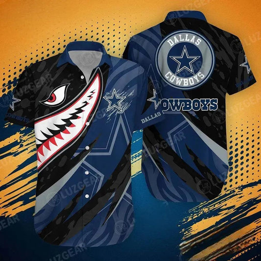 Dallas Cowboys Nfl Hawaiian Shirt Graphic 3D Printed New Trends Summer For Fan Nfl, NFL Hawaiian Shirt Moonbestprint