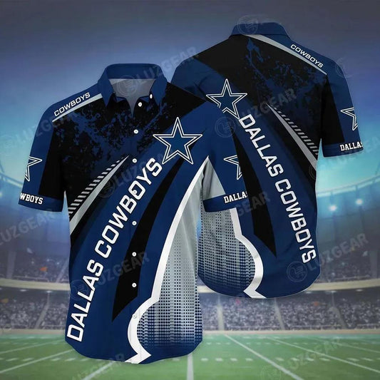 Dallas Cowboys Nfl Hawaiian Shirt New Collection Trending Best Gift For Fans, NFL Hawaiian Shirt Moonbestprint
