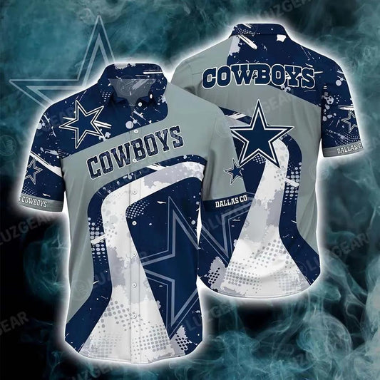 Dallas Cowboys Nfl Summer Hawaiian Shirt New Collection Gift For Sports Fans Nfl, NFL Hawaiian Shirt Moonbestprint
