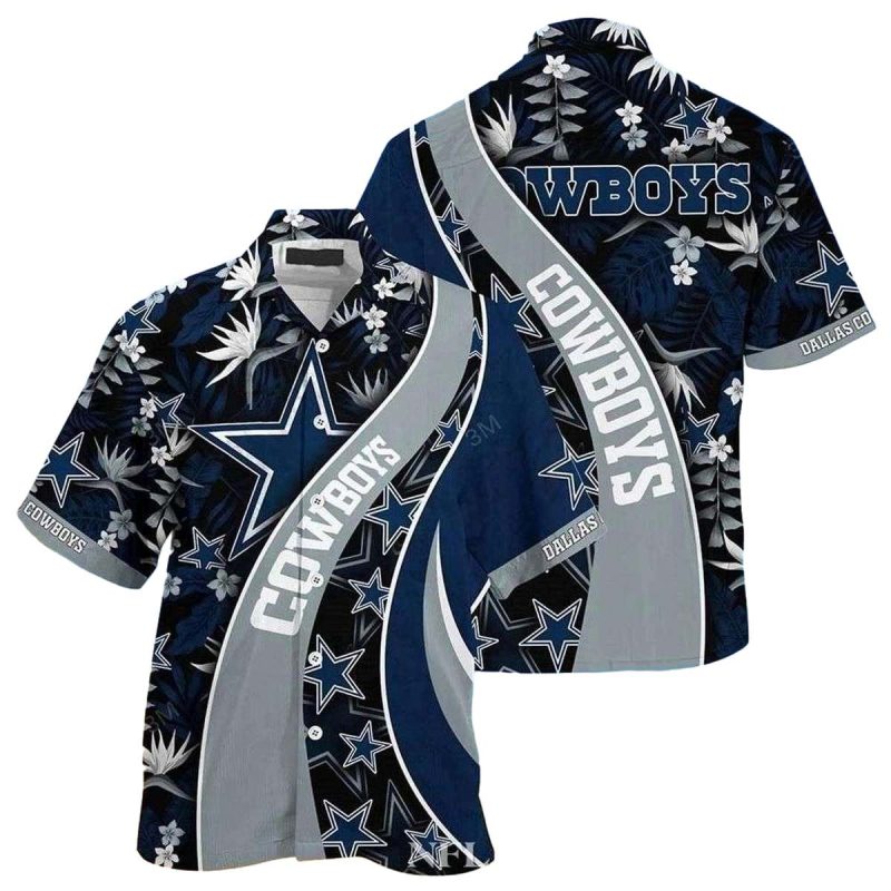 Dallas Cowboys Seaside Celebration Hawaiian Shirt - Moonbestprint