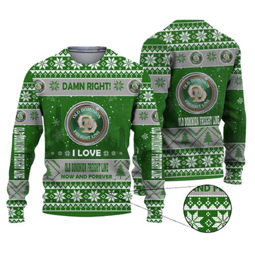Damn Right I Love Old Dominion Freight Line Now And Forever Ugly Christmas Sweater – Moonbestprint