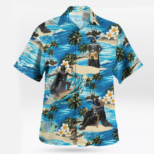 Darth Vader Hawaiian Shirt Star Wars Tropical Beach Aloha Shirt – Moonbestprint