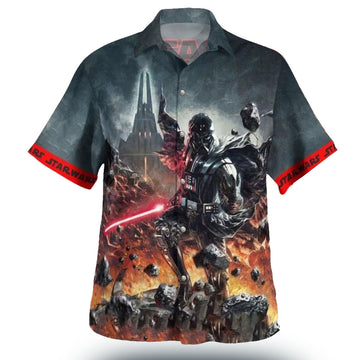 Darth Vader Star Wars Hawaiian Shirt Dark Side Aloha Shirt – Moonbestprint