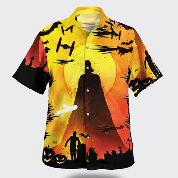 Darth Vader Star Wars Hawaiian Shirt Halloween Sunset Aloha Shirt – Moonbestprint