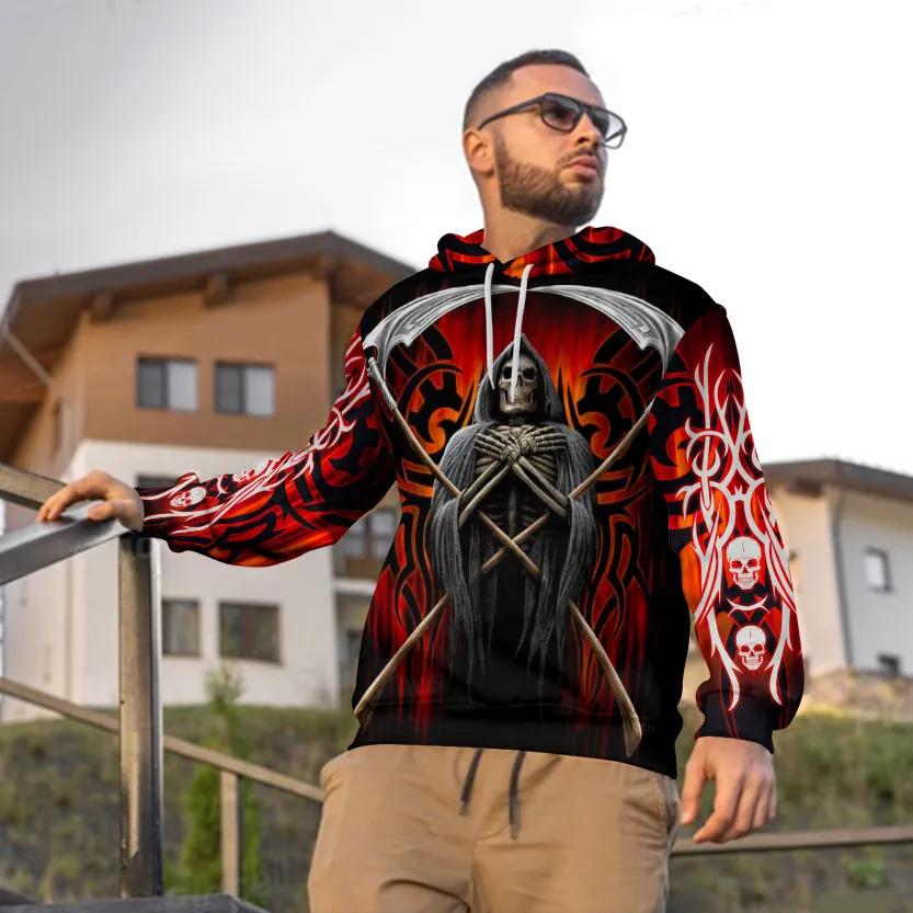 Death Note Skull 3D Hoodie Moonbestprint