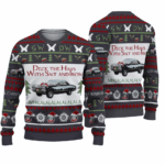Deck The Halls With Salt and Iron Impalalalalalalalala Ugly Christmas Sweater 2025 – Moonbestprint