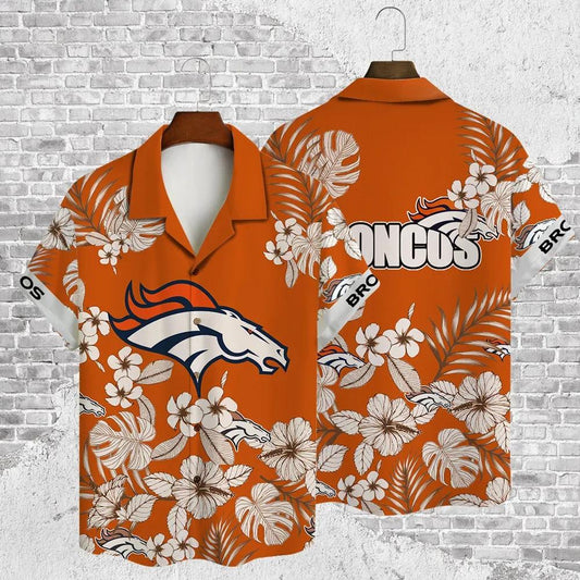 Denver Broncos AOP Hawaiian Shirt, NFL Hawaiian Shirt Moonbestprint