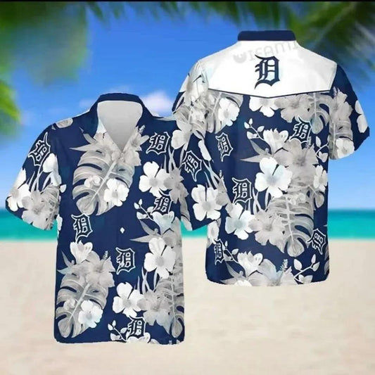 Detroit Baseball Team Tigerss Hawaiian Shirt 1, MLB Hawaiian Shirt Moonbestprint