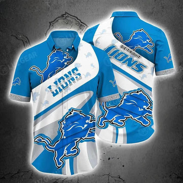 Detroit Lions Nfl Beach Shirt For Sports Best Fans This Summer Nfl Hawaiian Shirt Moonbestprint