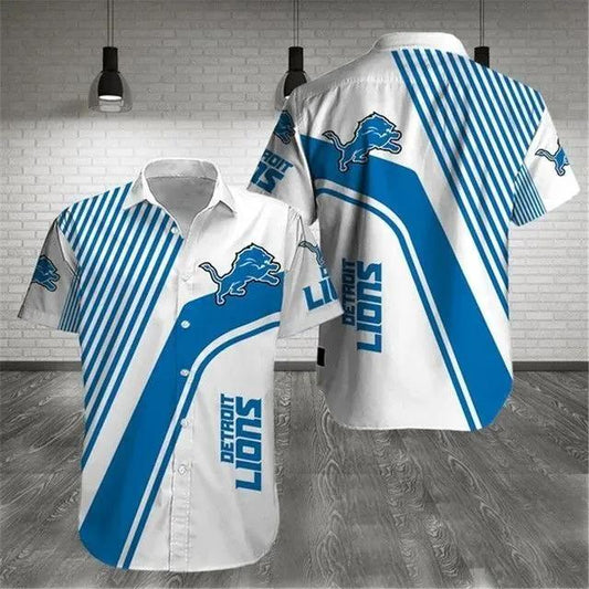Detroit Lions Nfl Gift For Fan Football Graphic Print Short Sleeve Hawaiian Shirt 3, NFL Hawaiian Shirt Moonbestprint