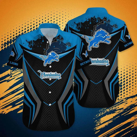 Detroit Lions Nfl Hawaiian Sas New Trending Summer Beach Shirt For Men Women, NFL Hawaiian Shirt Moonbestprint