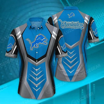 Detroit Lions Nfl Hawaiian Shirt New Collection Trending Best Gift For Fans, NFL Hawaiian Shirt Moonbestprint