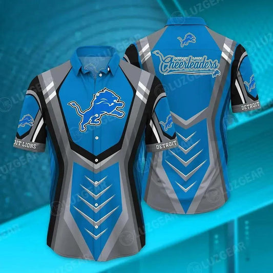 Detroit Lions Nfl Hawaiian Shirt New Collection Trending Best Gift For Fans, NFL Hawaiian Shirt Moonbestprint