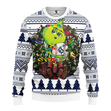 Detroit Tigers Grinch Hug Ugly Christmas Sweater, Grinch Xmas Sweater Moonbestprint
