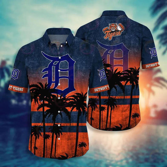 Detroit Tigers MLB Hawaii Shirt Style Hot Trending Summer, MLB Hawaiian Shirt Moonbestprint