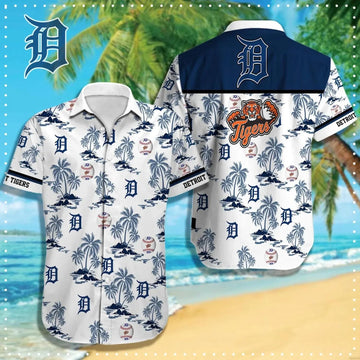 Detroit Tigers MLB Hawaiian Shirt 1, MLB Hawaiian Shirt Moonbestprint