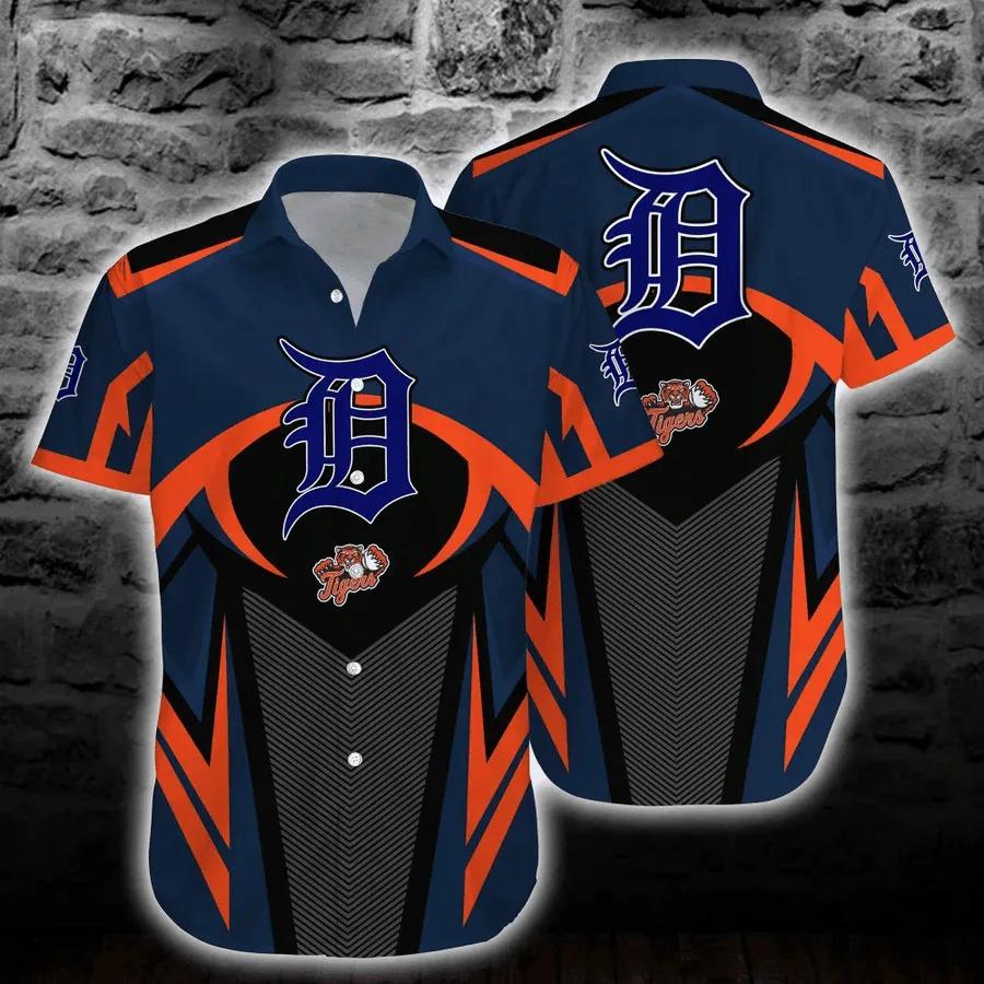 Detroit Tigers MLB Hawaiian Shirt Best Gift For Mens, MLB Hawaiian Shirt Moonbestprint