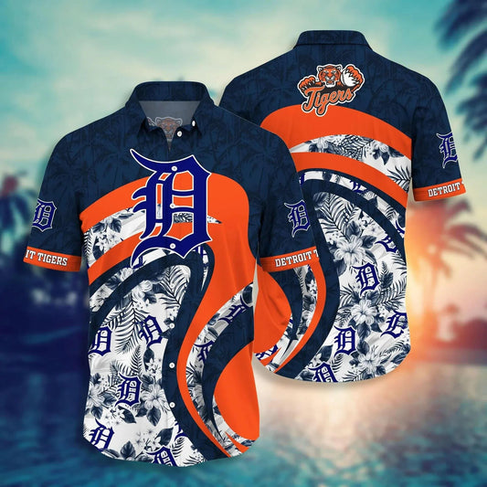 Detroit Tigers MLB Hawaiian Shirt, MLB Hawaiian Shirt Moonbestprint
