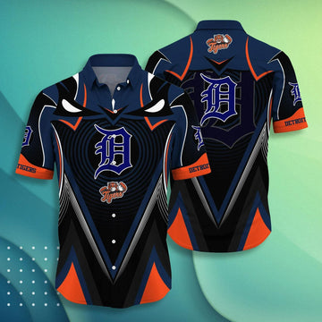 Detroit Tigers MLB Hawaiian Shirts, MLB Hawaiian Shirt Moonbestprint