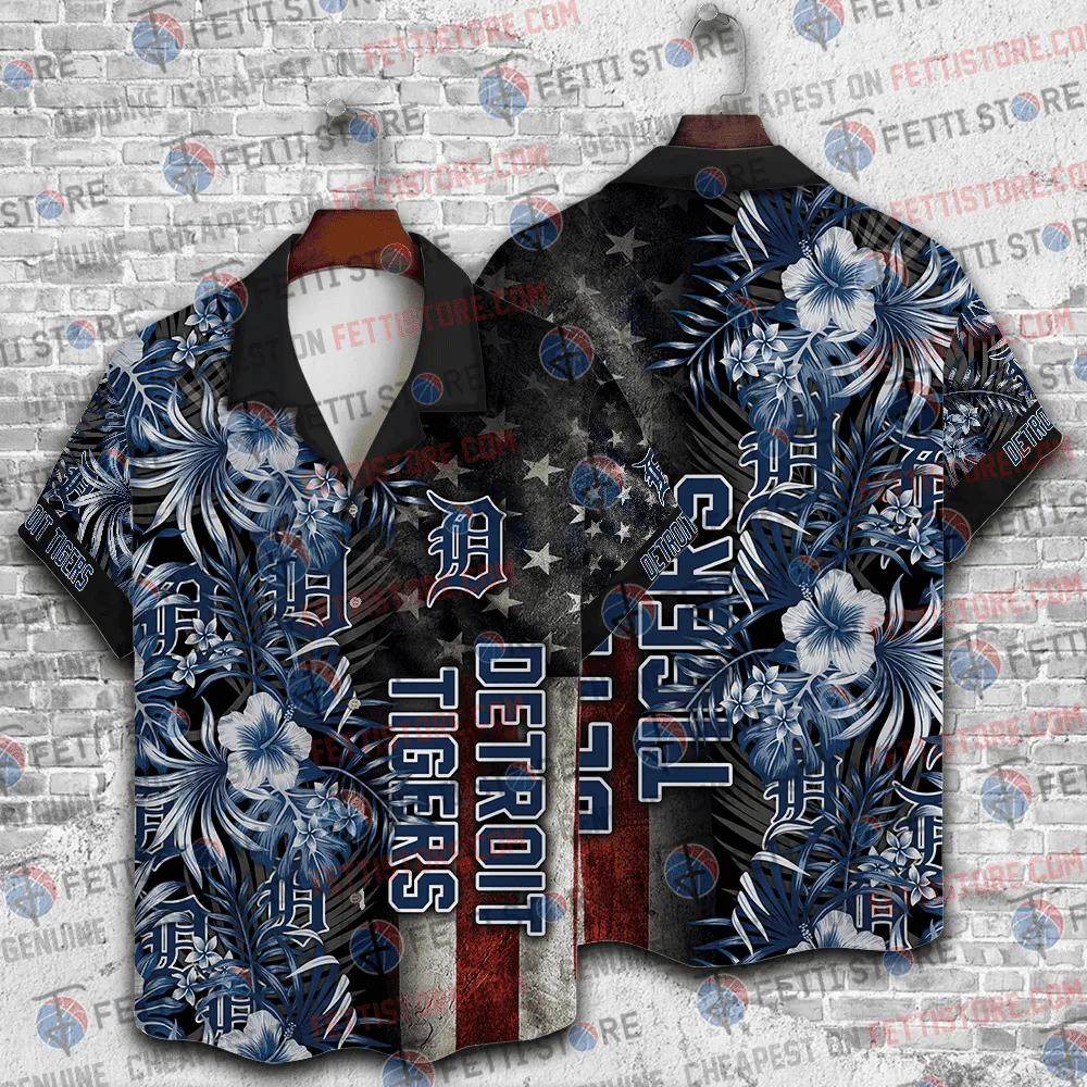 Detroit Tigers - Major League Baseball AOP Hawaiian Shirt, MLB Hawaiian Shirt Moonbestprint