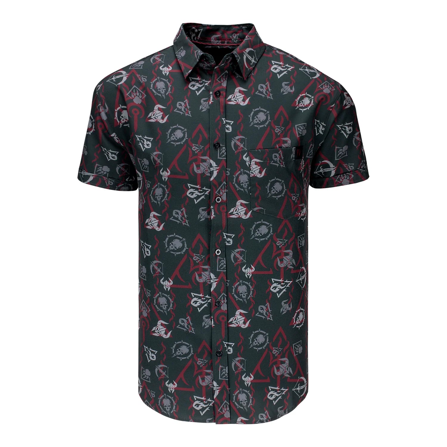 Diablo IV Icons Grey Hawaiian Shirt – Moonbestprint