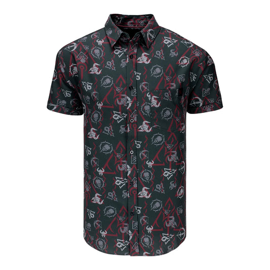 Diablo IV Icons Grey Hawaiian Shirt – Moonbestprint