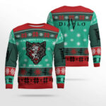 Diablo IV Mephisto Bloodied Wolf Holiday Ugly Sweater 2025 – Moonbestprint