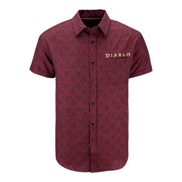Diablo IV Red Hawaiian Shirt – Moonbestprint