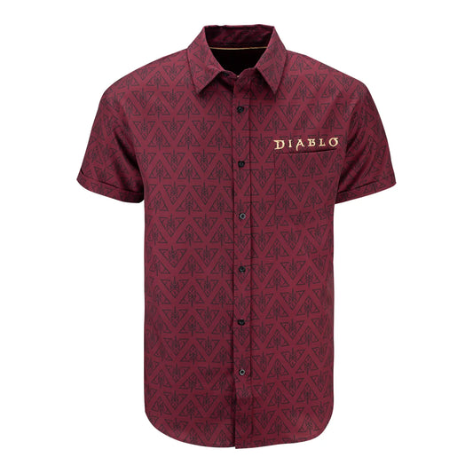 Diablo IV Red Hawaiian Shirt – Moonbestprint