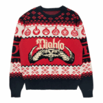Diablo Skull Ugly Christmas Sweater 2025 – Moonbestprint