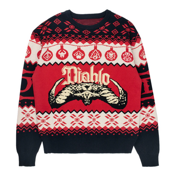 Diablo Skull Ugly Christmas Sweater 2025 – Moonbestprint
