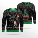 Die Hard Ho Ho Ho Machine Gun Christmas Ugly Sweater – Moonbestprint