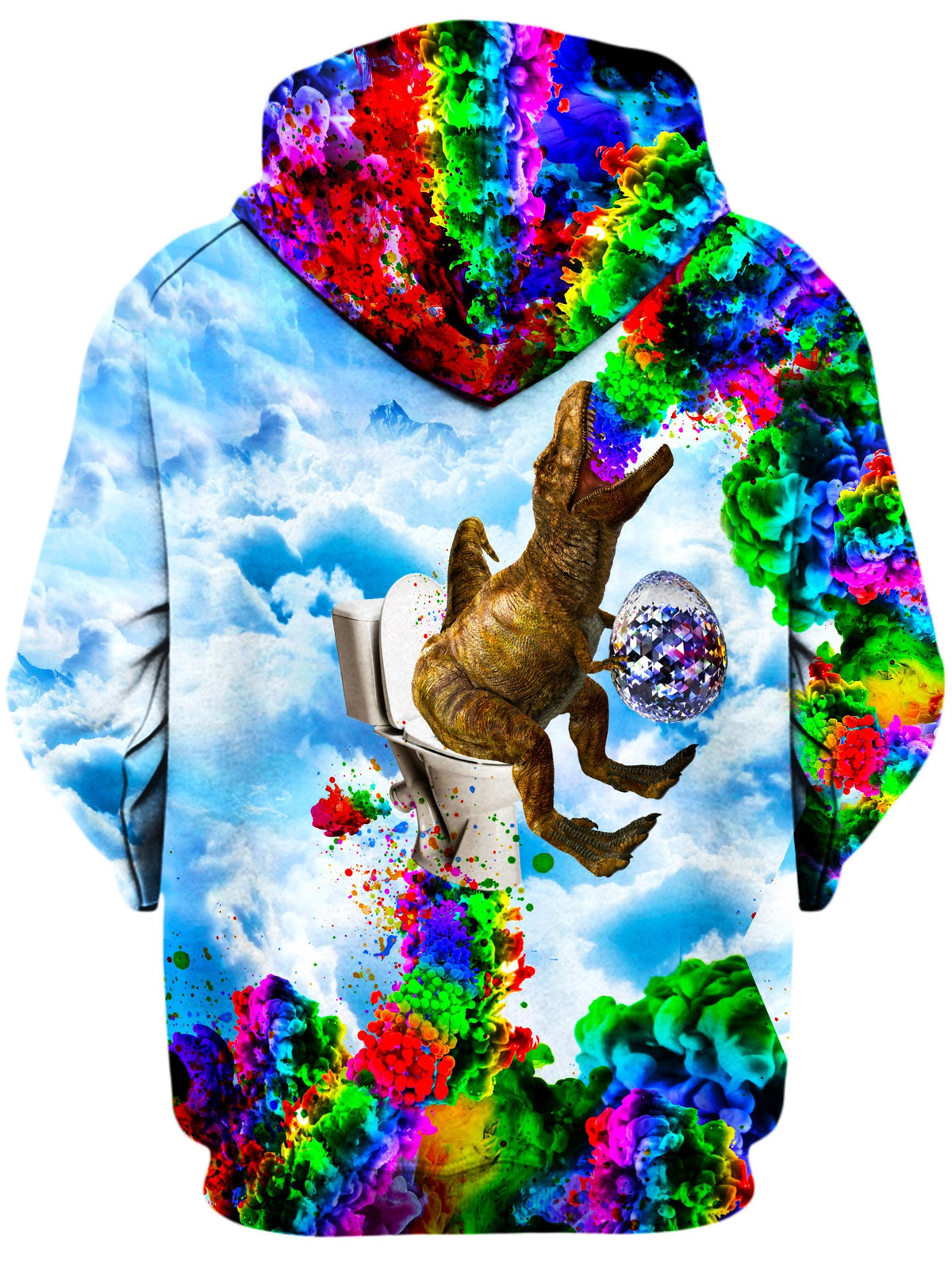 Dino Shat Hoodie -Moonbestprint