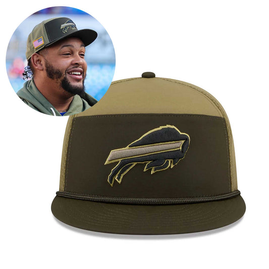 Dion Dawkins Bills Salute To Service Hat -Moonbestprint