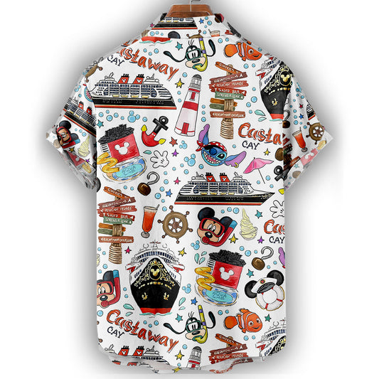 Disney Castaway Cay Cruise Hawaiian Shirt – Moonbestprint