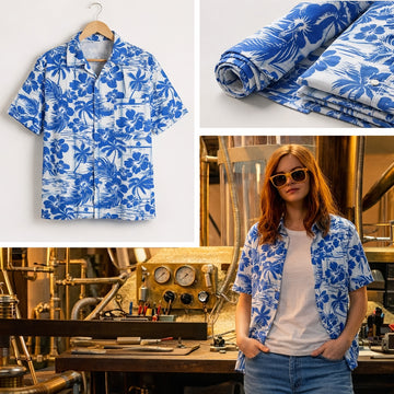 Doctor Who Season 5 Marks And Spencer Blue Harbour Hawaiian Shirt – Moonbestprint