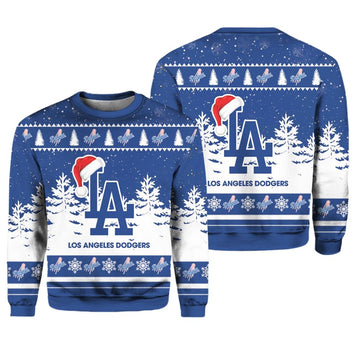 Dodgers Special Christmas Ugly Christmas Sweater - Moonbestprint
