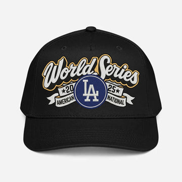 Dodgers World Series 2025 American National Hat Moonbestprint