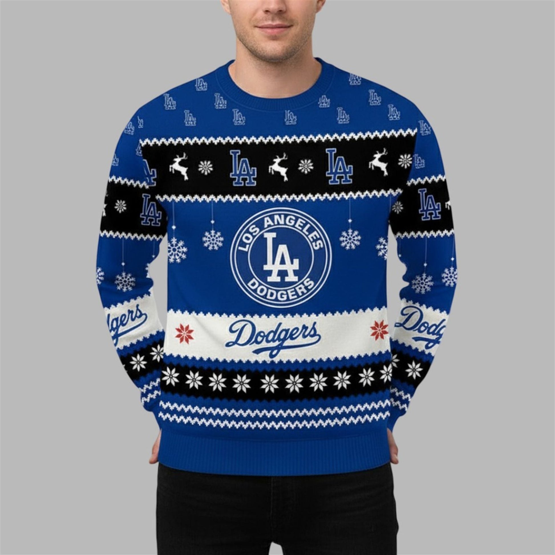 Dodgers World Series 2026 Back To Back Ugly Sweater - Moonbestprint