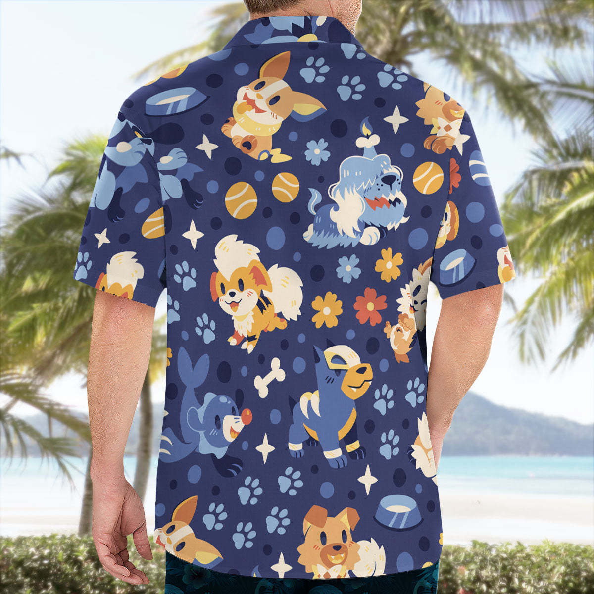 Dog Pokemon Hawaiian Shirt Tropical Style – Moonbestprint