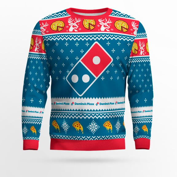Domino's Pizza Ugly Sweater – Moonbestprint