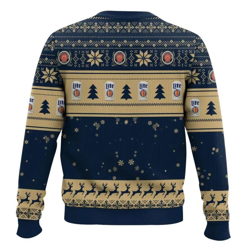 Drink Up Grinches Stolen Miller Lite Ugly Sweater, Grinch Holiday Sweater Moonbestprint