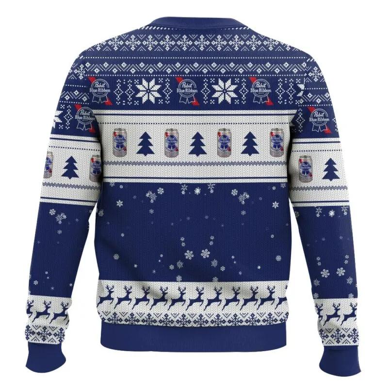 Drink Up Grinches Stolen Pabst Blue Ribbon Ugly Sweater, Grinch Holiday Sweater Moonbestprint