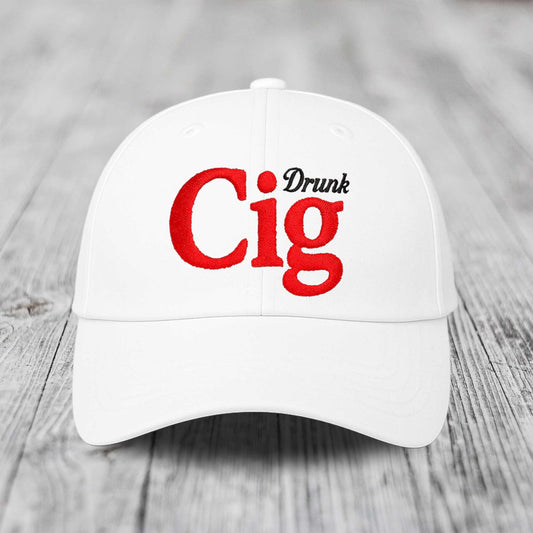 Drunk Cig Cap -Moonbestprint