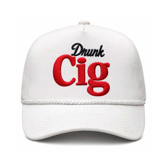 Drunk Cig Hat -Moonbestprint