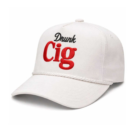 Drunk Cig Hat -Moonbestprint